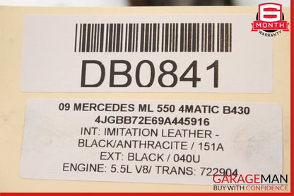 06-13 Mercedes W164 ML550 ML500 Rear Differential Axle Carrier Assembly OEM