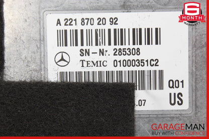 07-14 Mercedes S350 S550 CL550 Voice Language Communication Control Module Unit