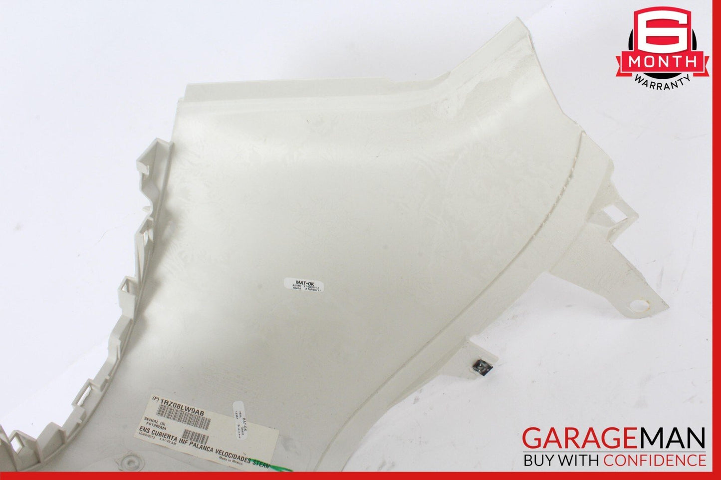 12-17 Fiat 500 Center Console Lower Dash Shifter Trim Panel Cover OEM