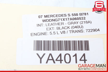 07-09 Mercedes W221 S550 S600 Front Right Passenger Side Fog Light Lamp OEM