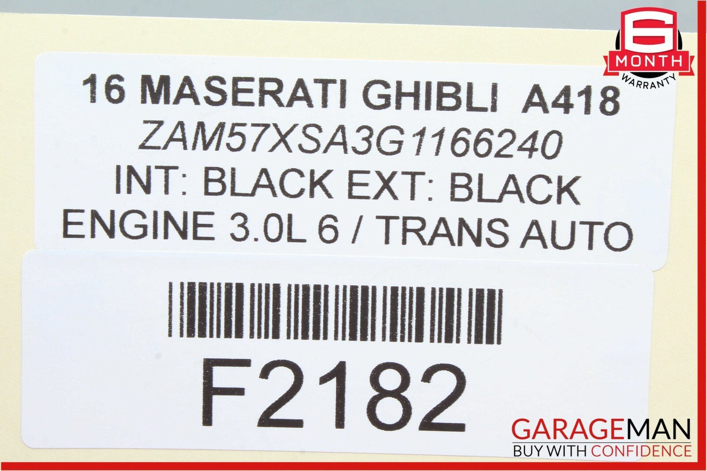 14-17 Maserati Ghibli Rear Left Driver Side Exterior Door Handle Assembly OEM