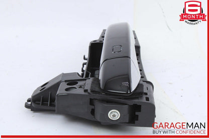 12-18 Audi A7 A6 Rear Left Driver Side Exterior Door Handle Black 4H0837885 OEM