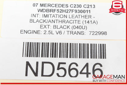 03-11 Mercedes W203 C230 CLK500 CLS350 Bosch Engine Starter Motor 0061510501 OEM