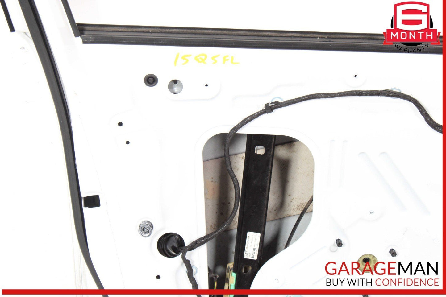 09-17 Audi Q5 SQ5 Front Left Exterior Door Shell Frame Panel OEM