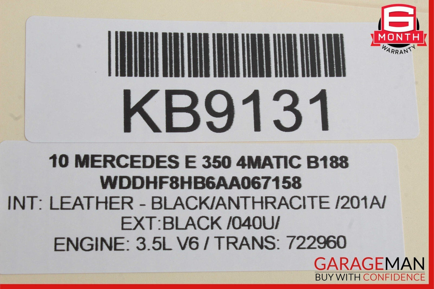 08-18 Mercedes W212 E350 4MATIC Front Right Side Door Control Module OEM