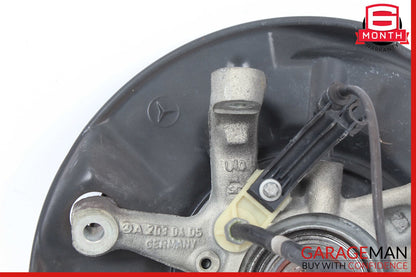 05-11 Mercedes R171 SLK350 Rear Right Spindle Knuckle Hub Bearing w/ Rotor Disc
