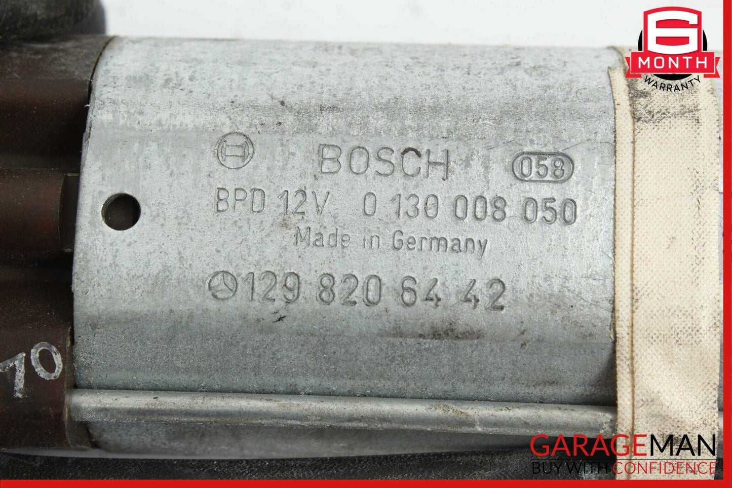 90-02 Mercedes R129 SL500 Front Right Seat Motor 1298206442 Set of 2 Pc OEM