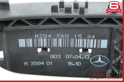 12-15 Mercedes W204 C250 Front Left Driver Side Exterior Door Handle White OEM