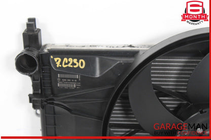 05-09 Mercedes W203 C230 C350 CLK350 Engine Radiator Cooling Fan Motor OEM