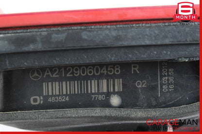10-13 Mercedes W212 E350 E550 Sedan Rear Right Side Inner Tail Light Lamp OEM