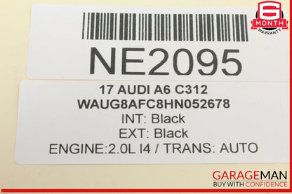 09-18 Audi A6 A7 S4 A4 Rear Right Side Lower Forward Control Arm 8K0501529L OEM