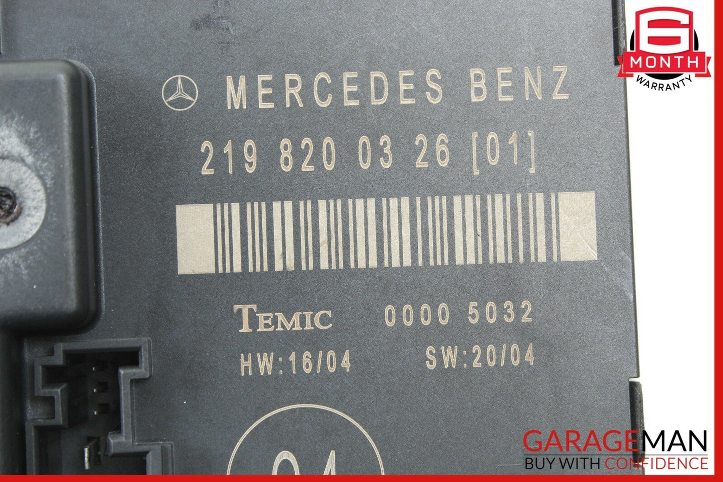 06-11 Mercedes W219 CLS500 CLS550 Rear Right Passenger Door Control Module OEM