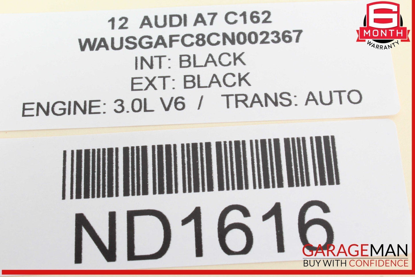 12-18 Audi A7 Front Right Passenger Side Seat Occupant Sensor Control Module OEM