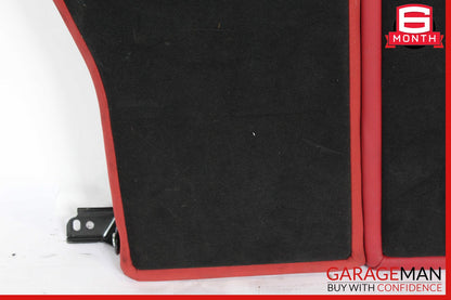17-21 Alfa Romeo Giulia Rear Left Side Top Upper Seat Cushion Cover Assy Red OEM