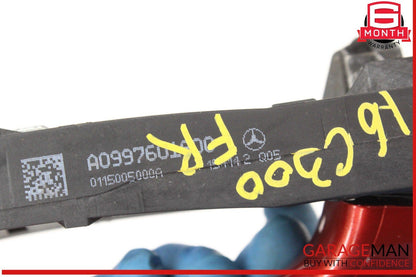 15-20 Mercedes W205 C300 Right Passenger Side Exterior Door Handle Red OEM