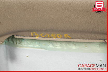 08-14 Mercedes W204 C250 C350 Sedan Front Right Top Upper Seat Cushion Beige OEM