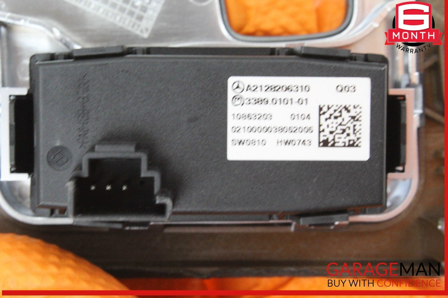 10-13 Mercedes W212 E350 E400 E550 Center Console Switch Trim Cover Bezel OEM