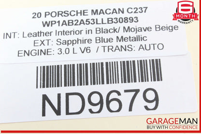 11-24 Porsche Macan 95B Cayenne Front Left or Right Side Seat Control Module OEM
