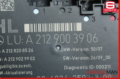 08-14 Mercedes W204 C250 C300 C350 Rear Left Side Door Control Module Unit