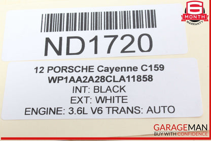 11-18 Porsche Cayenne 958 S Rear Right or Left Side Axle CV Shaft 7P0501201D OEM