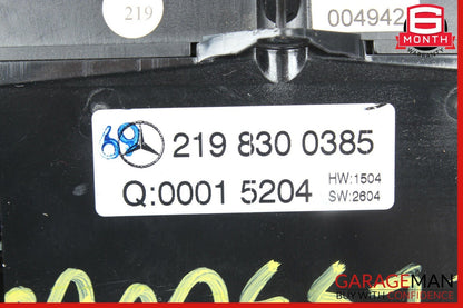 06-11 Mercedes W219 CLS500 CLS550 A/C Heater Temperature Climate Control Module