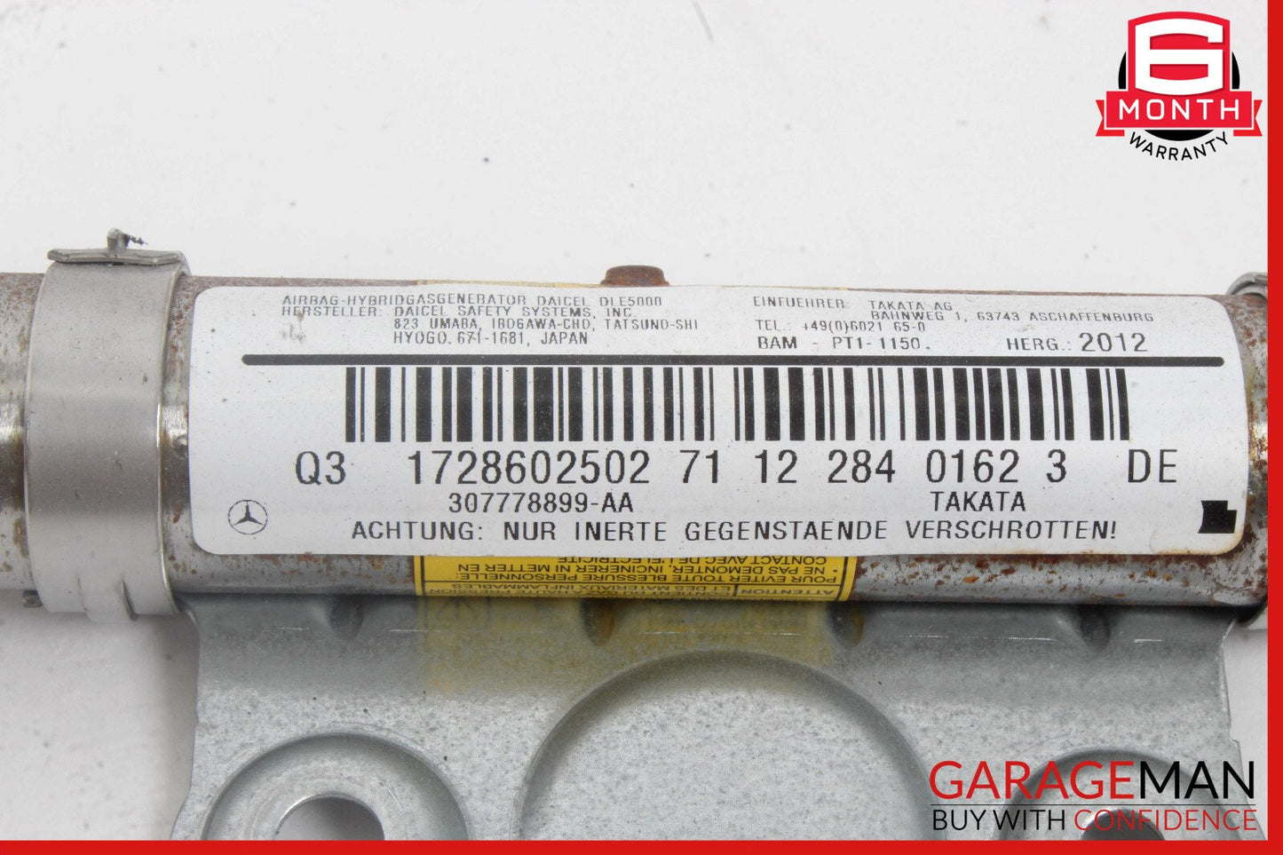 12-20 Mercedes R172 SLK250 SLC300 Front Left Side Door Airbag Air Bag OEM