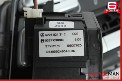 07-13 Mercedes W221 S550 CL550 Front Right Side Seat Adjust Control Switch Set