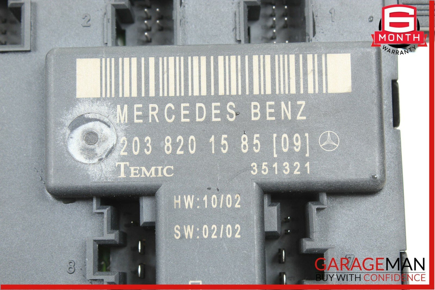 01-07 Mercedes W203 C230 C280 C320 Front Left Side Door Control Module OEM