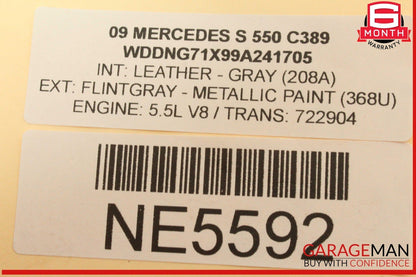 07-14 Mercedes W221 S550 Front Right or Left Side Airmatic Shock Absorber Strut