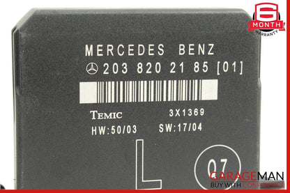 01-07 Mercedes W203 C230 Rear Left Driver Side Door Control Module OEM