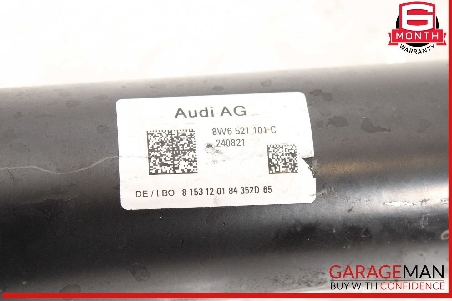 18-24 Audi RS5 A5 S5 AWD Rear Drive Shaft Driveshaft Assembly OEM