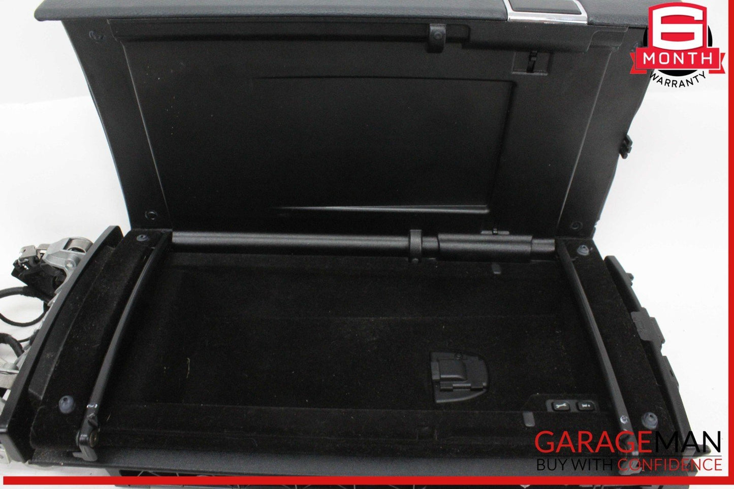 07-14 Mercedes W216 CL550 CL63 AMG Center Console Arm Rest Armrest Black OEM