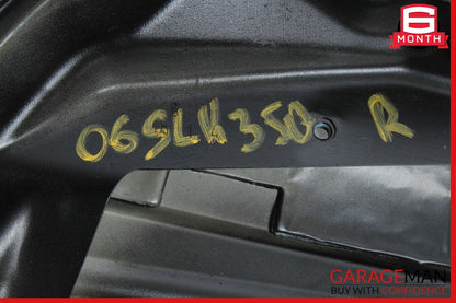 05-11 Mercedes R171 SLK350 Rear Right Side Window Roof C Pillar Panel Black