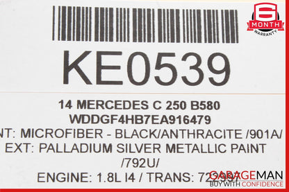 08-18 Mercedes W204 C250 C300 E250 CLS500 Rear Right Door Control Module Unit