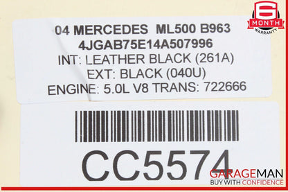 98-05 Mercedes W163 ML500 ML350 Front Right Side Axle CV Half Shaft OEM