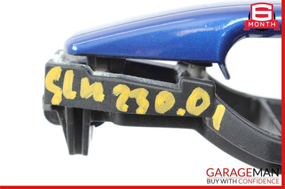 01-04 Mercedes R170 SLK230 Front Left Driver Side Exterior Door Handle Blue