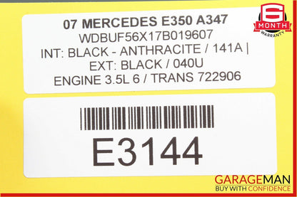 03-09 Mercedes W211 E350 E320 E550 Rear Right Passenger Door Lock Latch Actuator