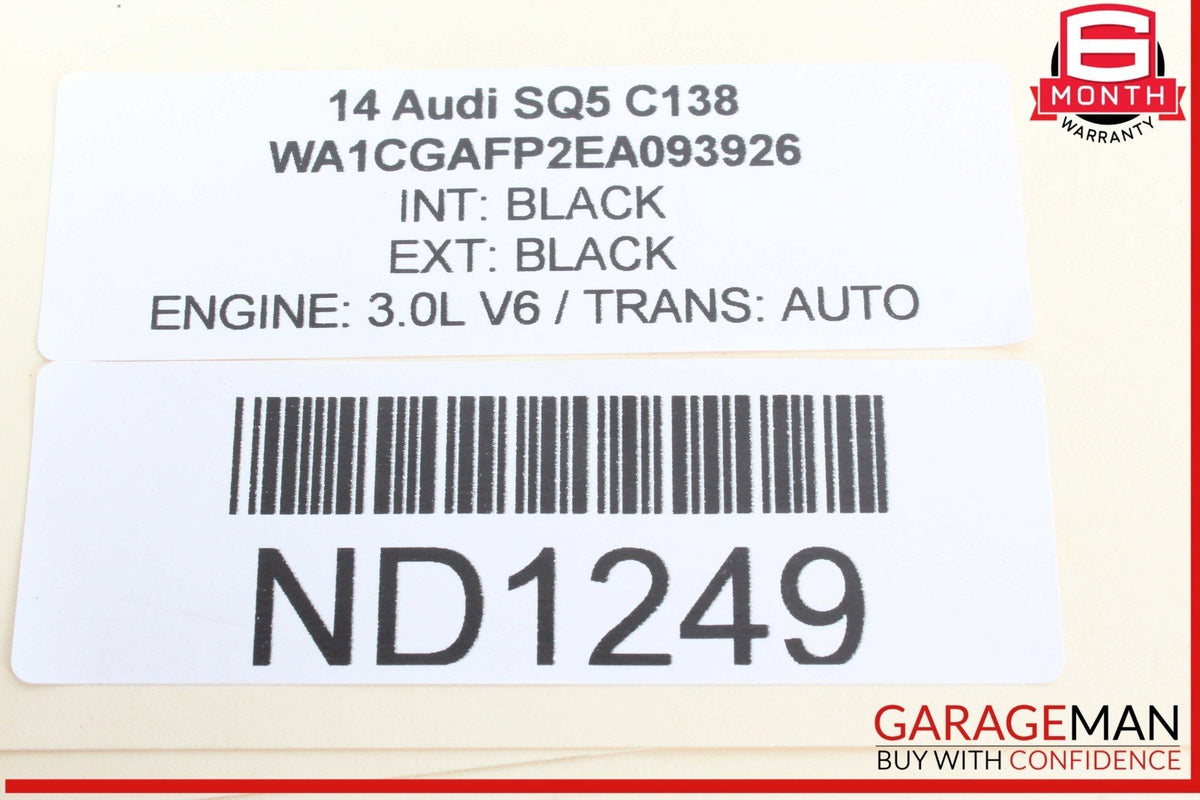 14-17 Audi SQ5 Rear Left or Rear Right Side CV Axle Shaft 8R0501203C OEM