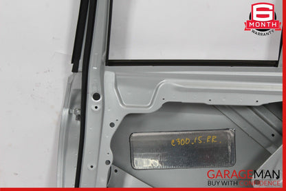 15-20 Mercedes W205 C300 Sedan Rear Right Side Exterior Door Shell Silver OEM