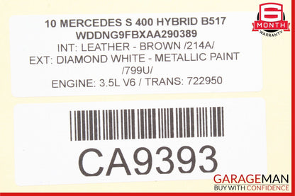 07-14 Mercedes W221 S400 S550 CL550 Cluster Control Switch 2218215451 OEM