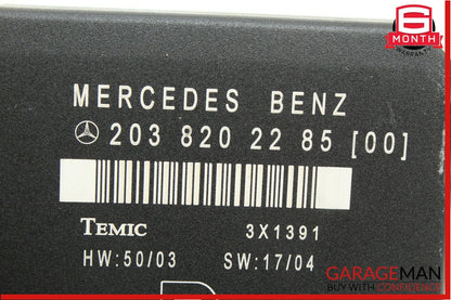 01-07 Mercedes W203 C230 C240 C320 Rear Right Passenger Side Door Control Module