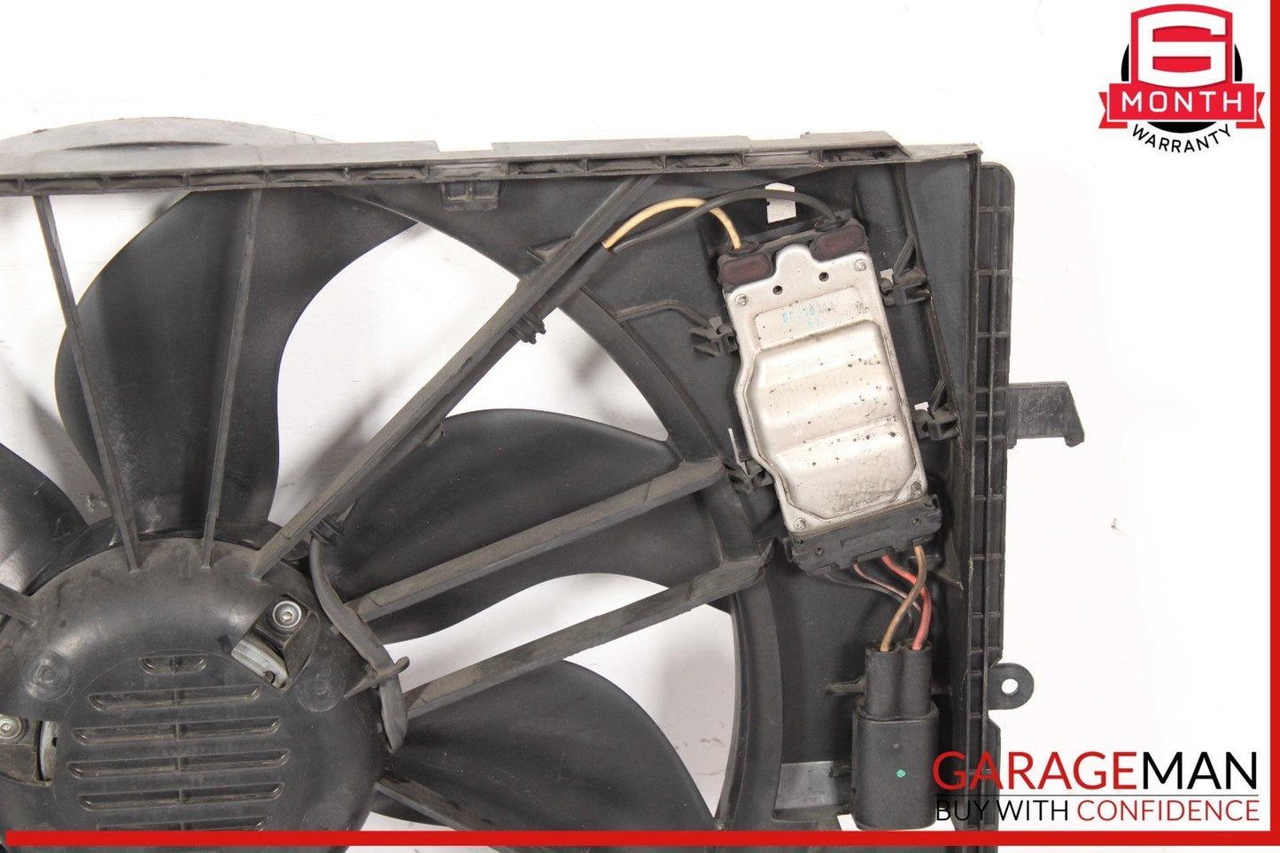 08-20 Mercedes W212 E350 C250 Engine Radiator Cooling Fan Motor Shroud Assy OEM