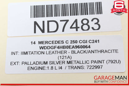 12-14 Mercedes W204 C250 CGI C350 Dash AC A/C Air Vent Grill Right Side OEM