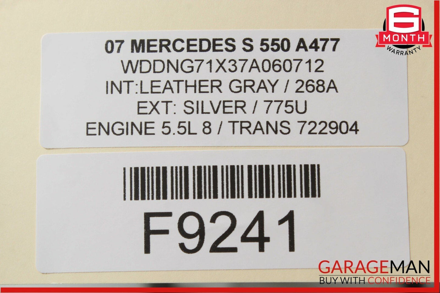 07-13 Mercedes W221 S550 CL63 AMG A/C AC Heater Climate Control Switch Module