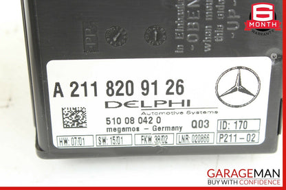 00-06 Mercedes R230 SL500 S600 CL500 Anti Theft Alarm Sensor Control Module OEM