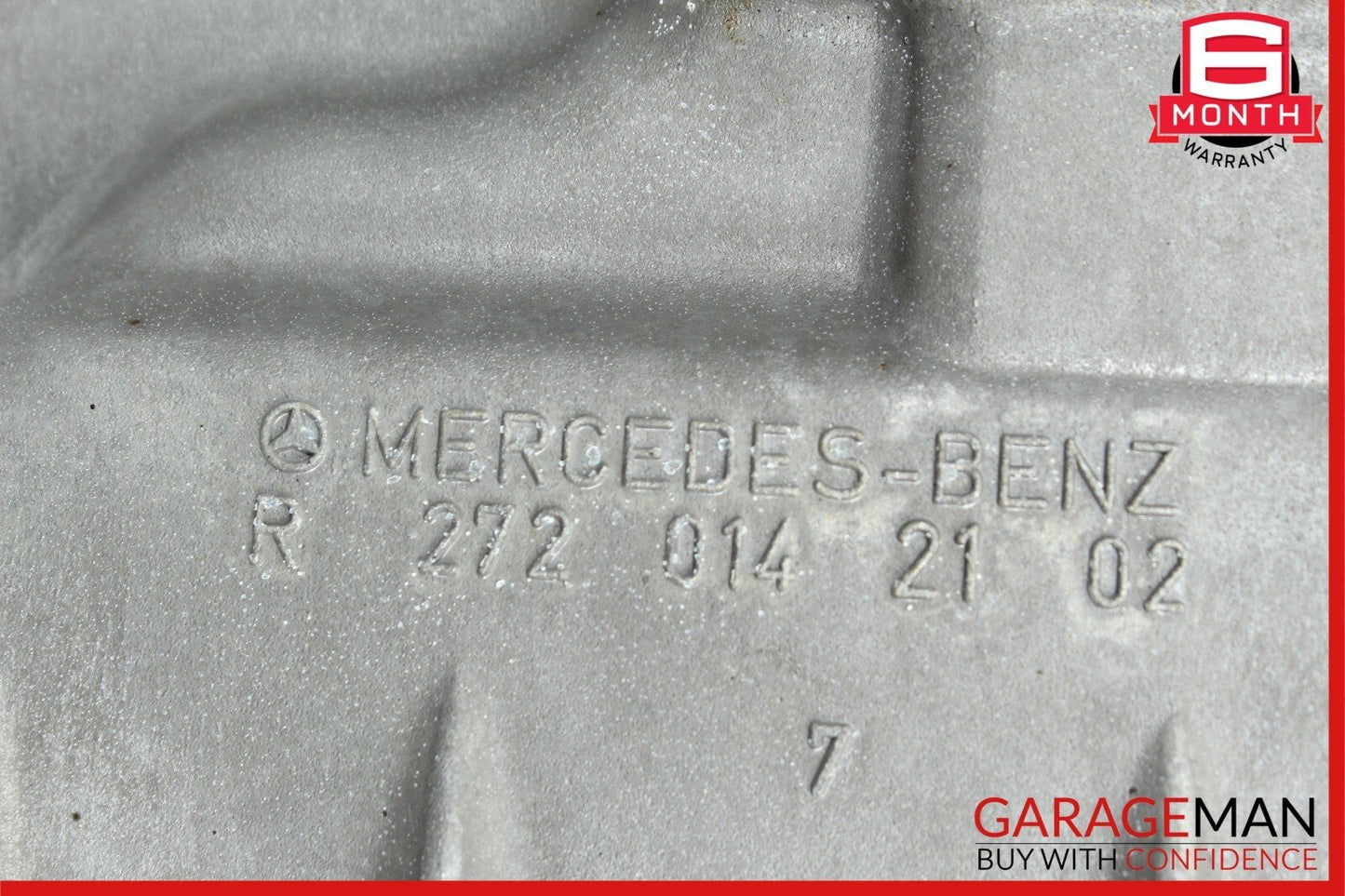 05-11 Mercedes W212 E350 C350 Engine Upper Oil Sump Baffle Pan 2720142102 OEM