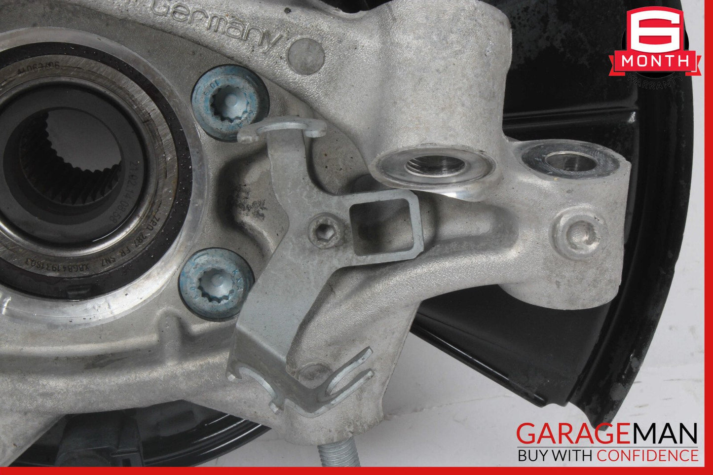 11-17 Porsche Cayenne 958 Rear Left Driver Side Wheel Spindle Knuckle Hub OEM
