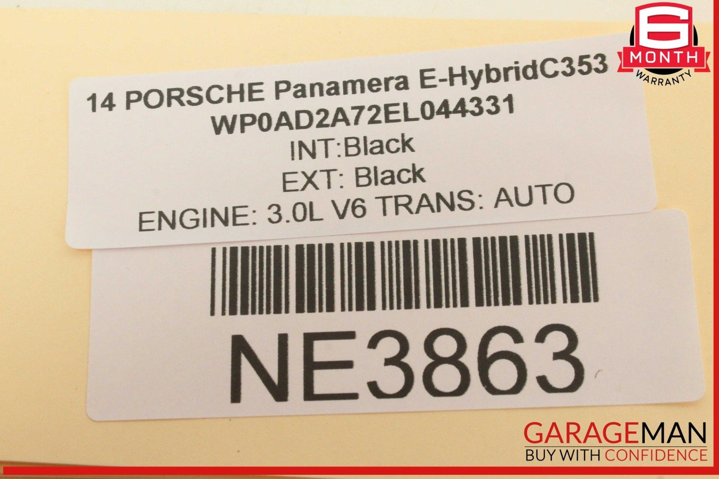 10-16 Porsche Panamera 970 E-Hybrid Headlight Level Control Module Unit OEM
