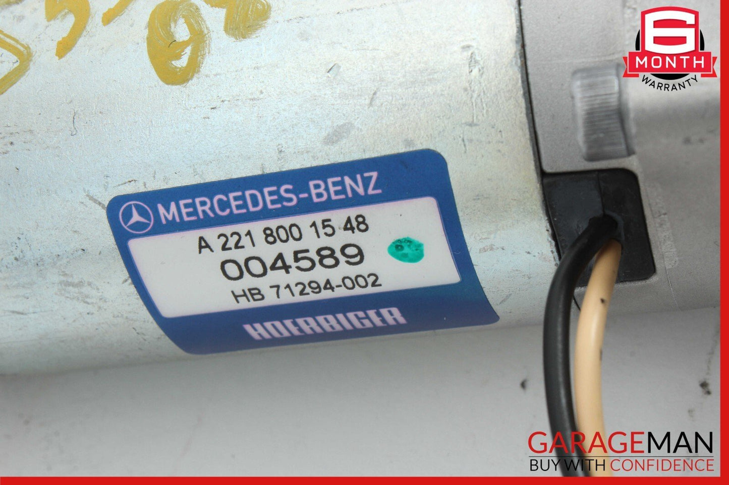 07-13 Mercedes W221 S550 S600 Trunk Lid Locking Hydraulic Pull Down Pump OEM