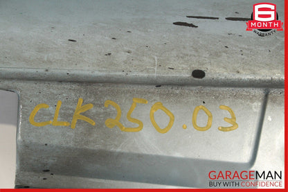 03-09 Mercedes W209 CLK320 Base Right Side Rocker Skirt Moulding Panel Ice Blue
